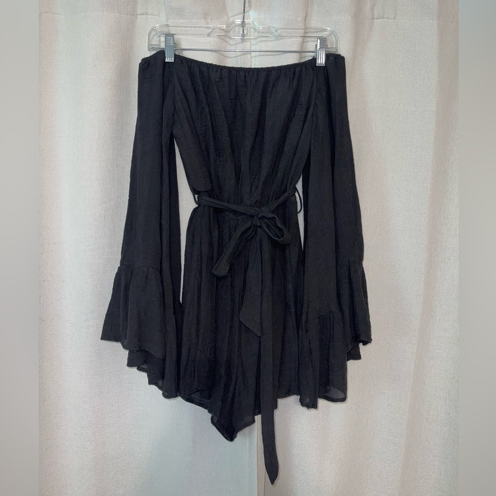 Black, Boutique Romper